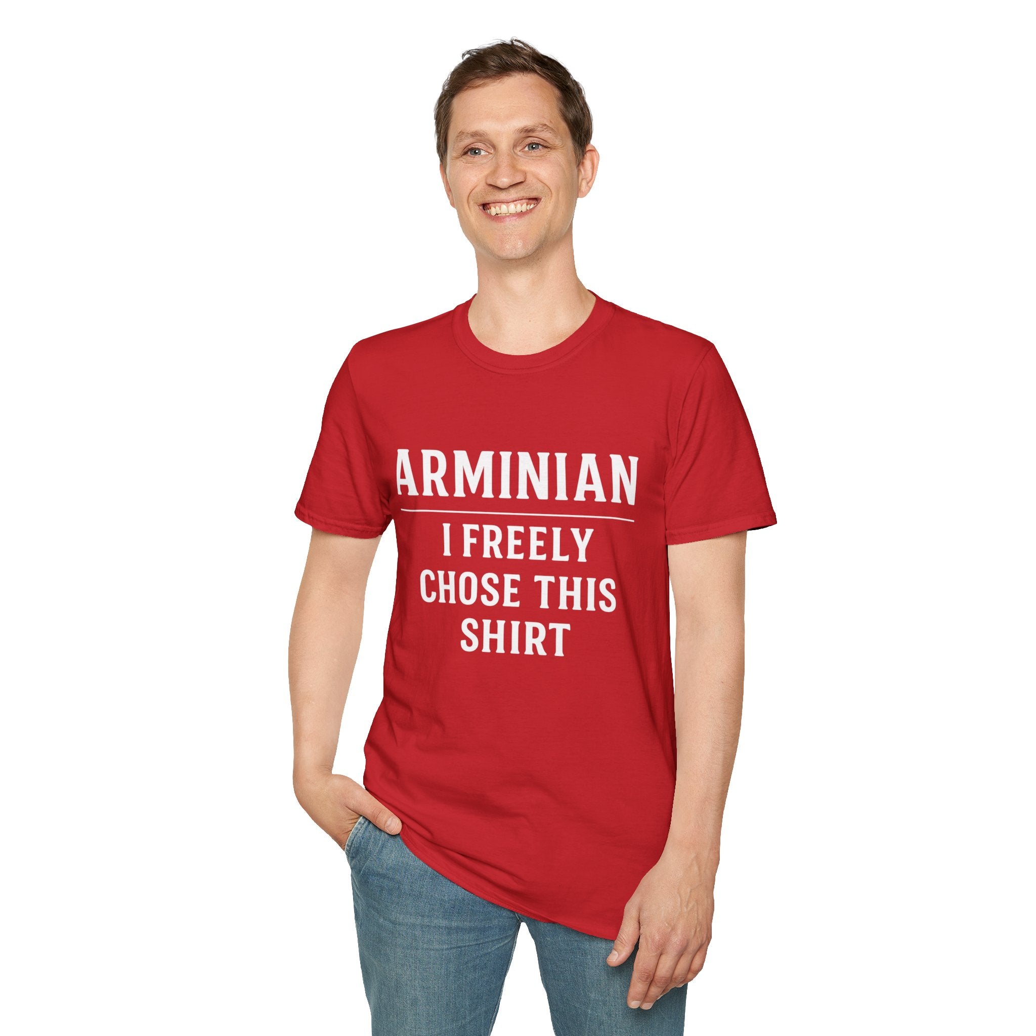Arminian - I Freely Chose This Shirt