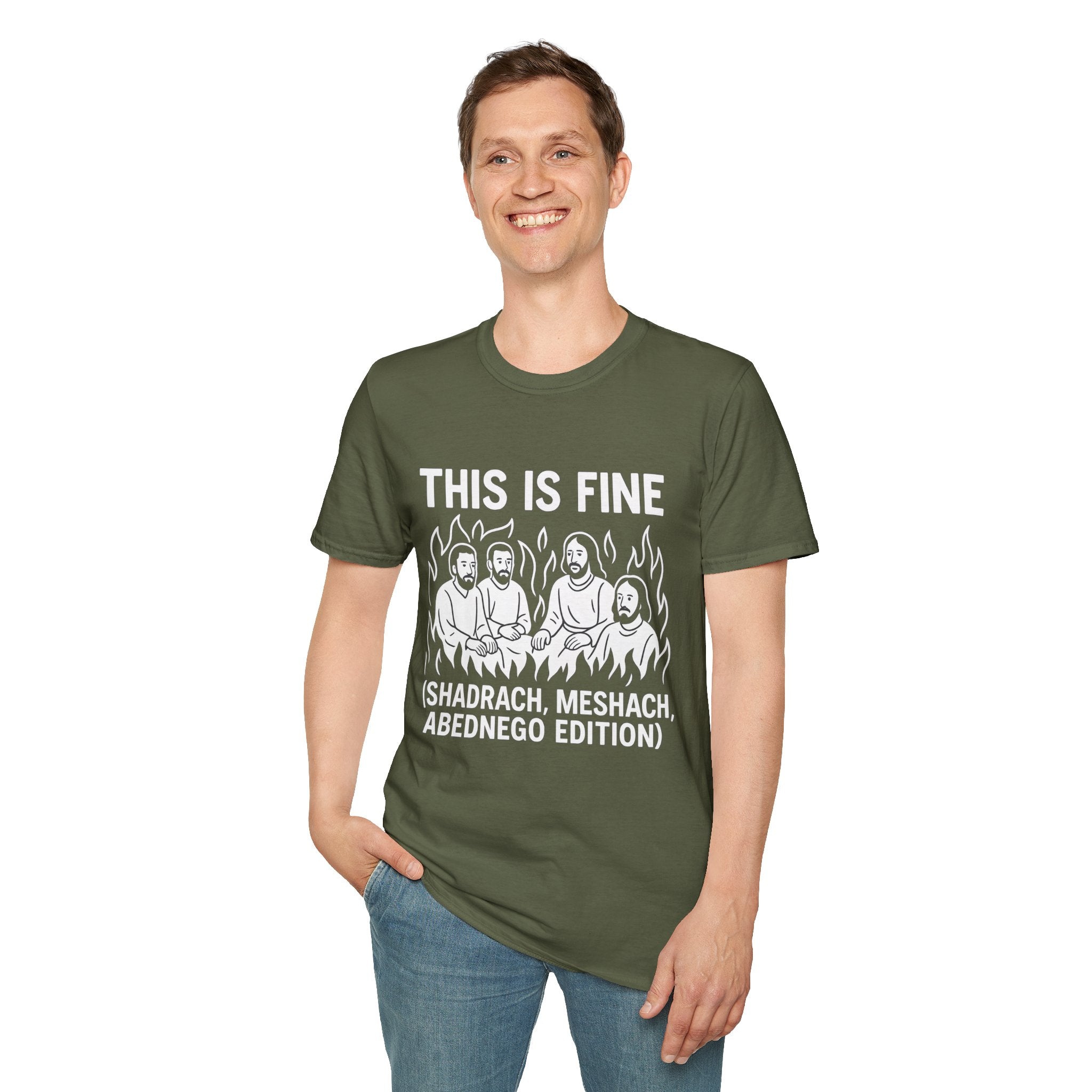 This Is Fine - Shadrach, Meshach, and Abednego Edition