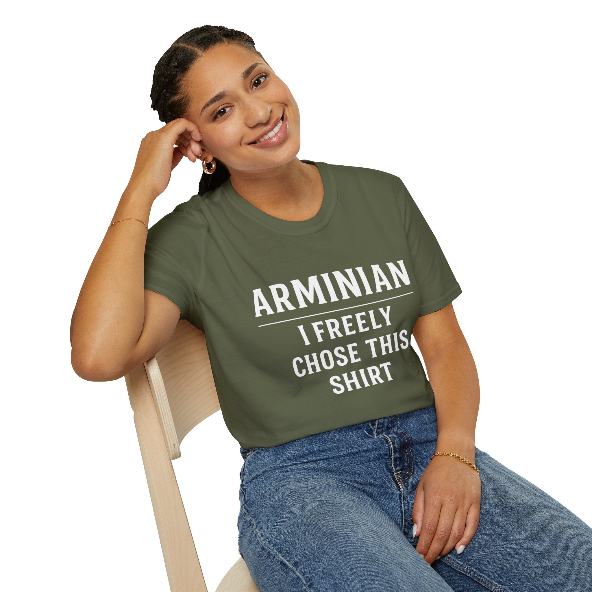Arminian - I Freely Chose This Shirt