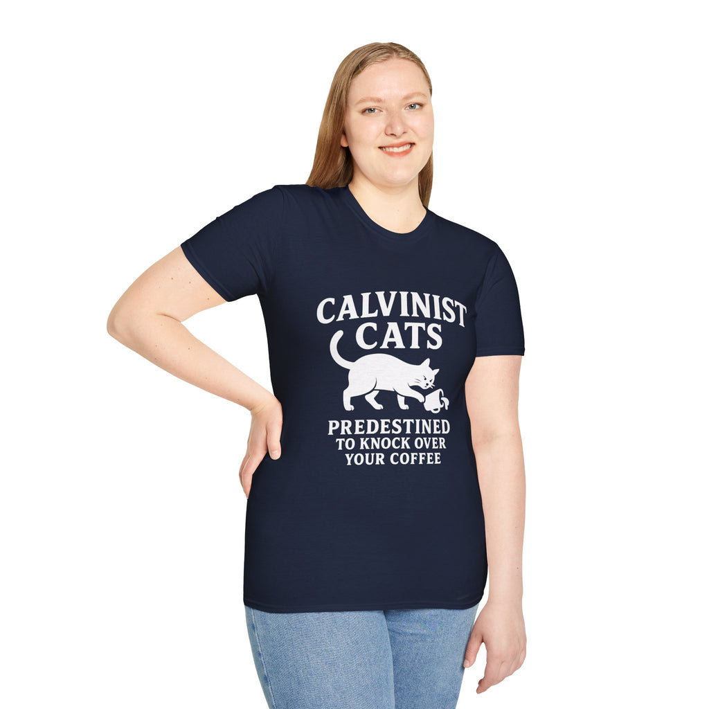 Calvinist Cats - Predestined To Knock Over Your Coffee